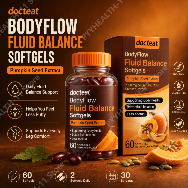 Herbal Wellness Blend - Pumpkin Seed Extract with Bromelain and