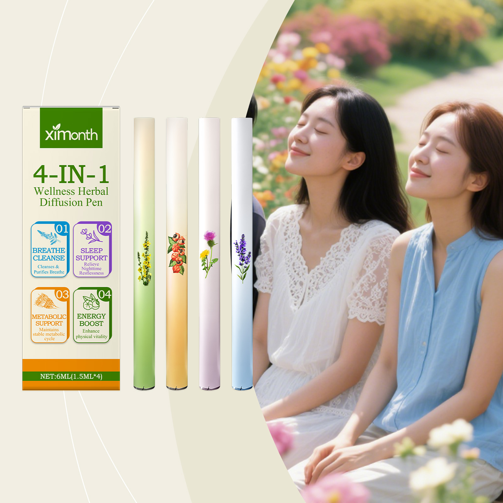 Herbal Wellness For You - 4 In 1 Herbal Energy Combo