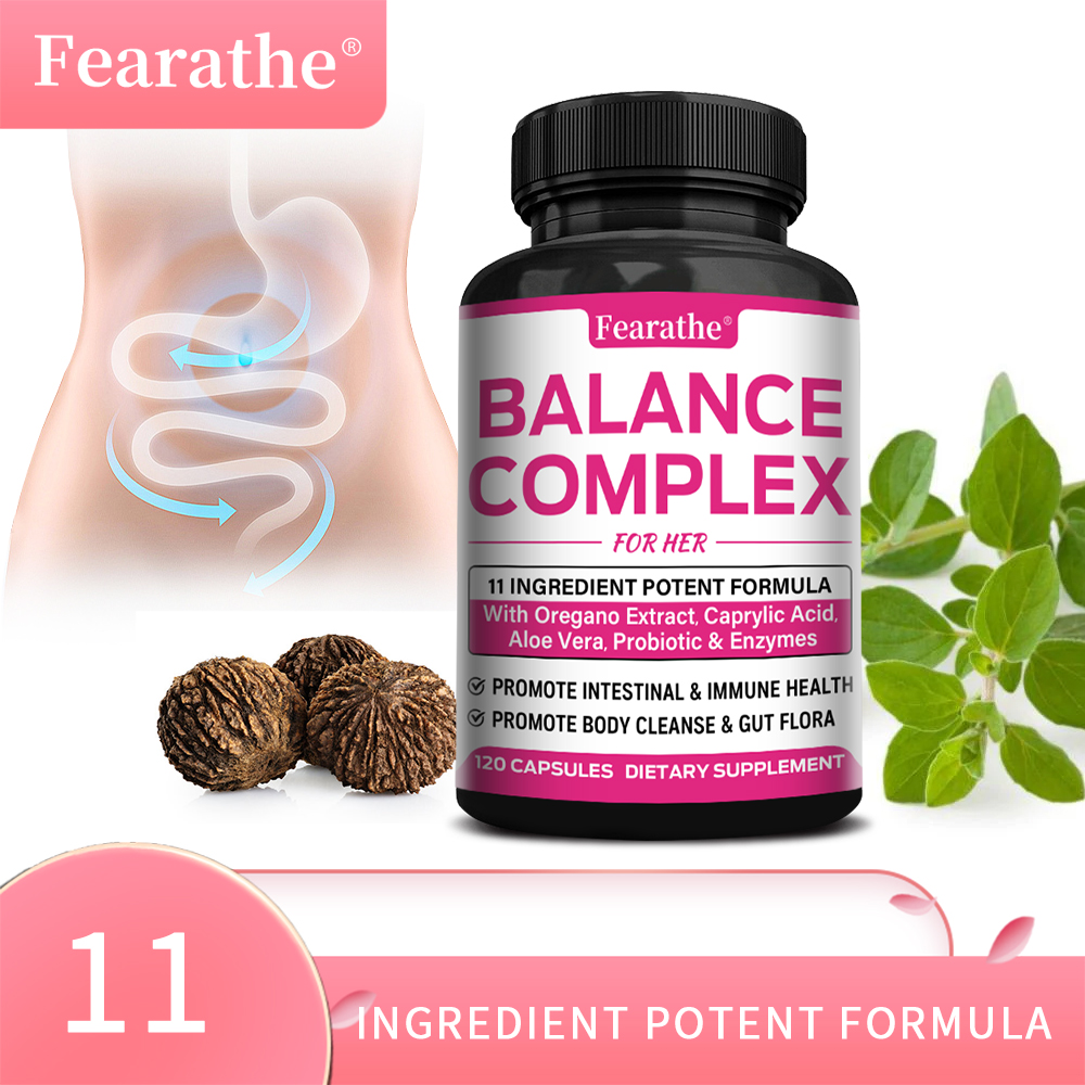 Herbal Wellness Blend - Women’s Balance Complex Capsules Probiotics &