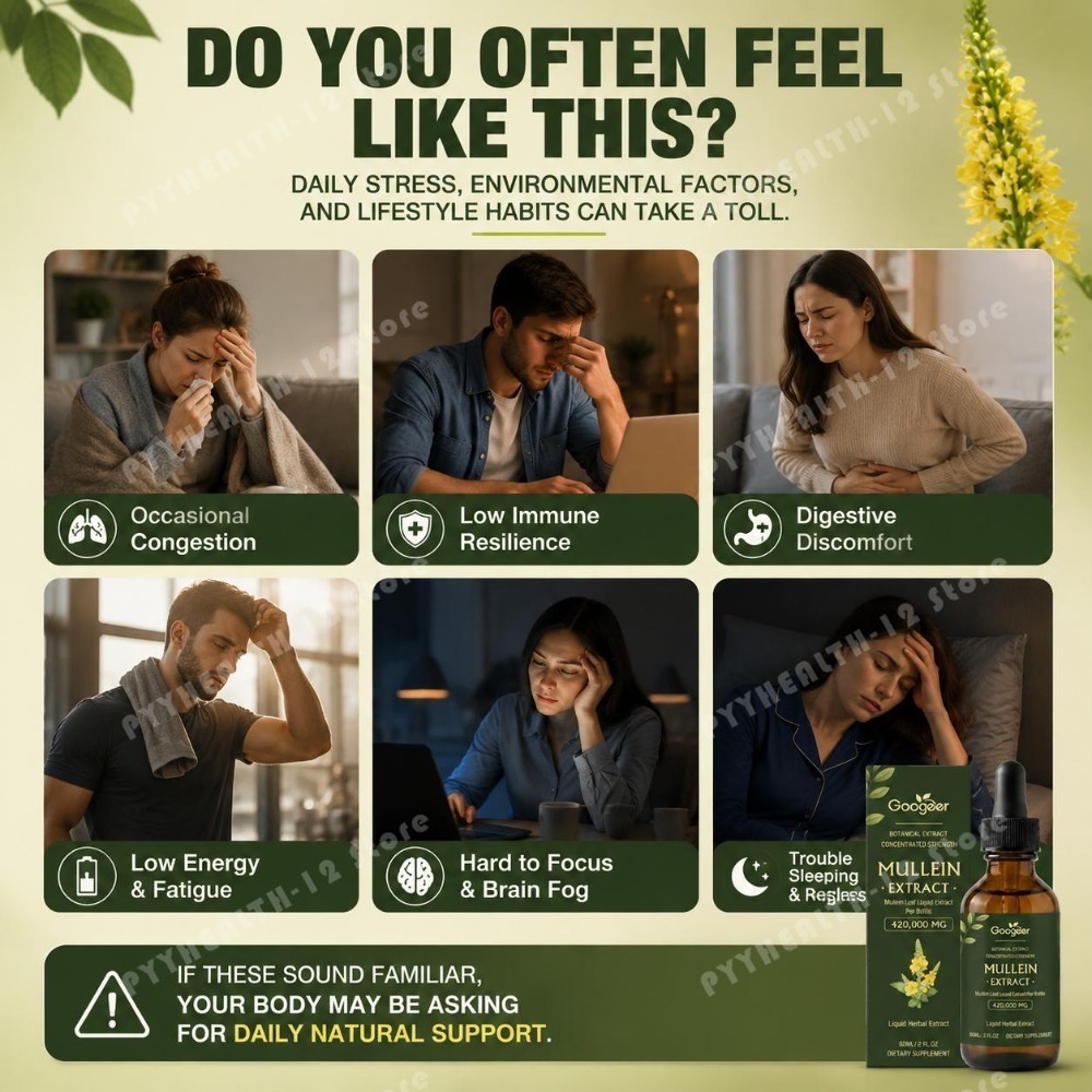 Googeer Mullein Leaf Extract 4 - огляд і ціна Herbal And Wellness Products