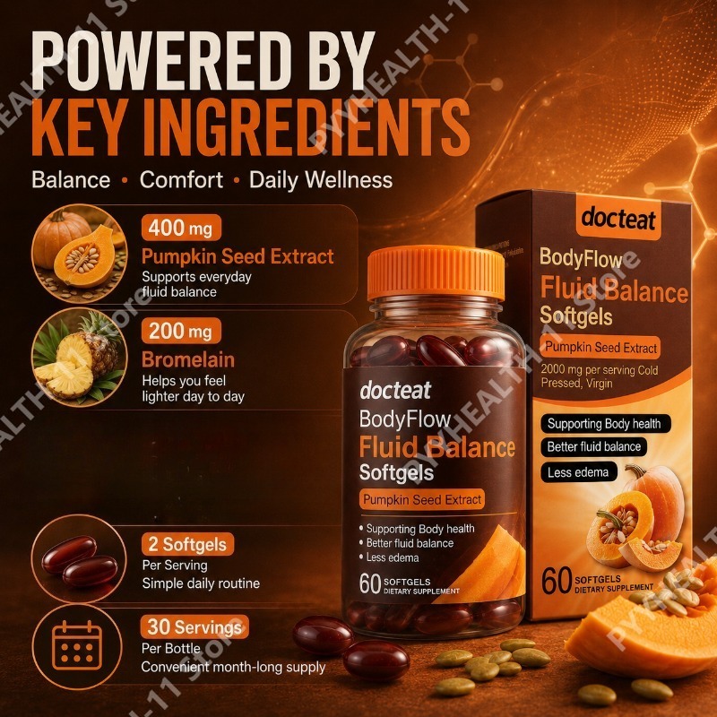 Pumpkin Seed Extract with Brom - огляд і ціна Herbal Wellness Blend