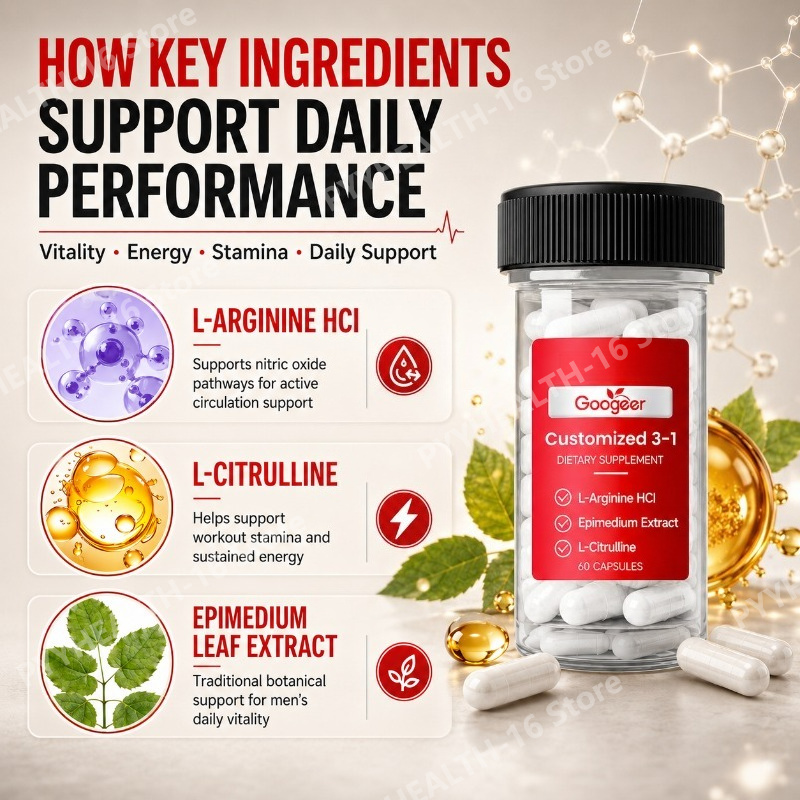 L-Arginine HCl with L-Citrulli - огляд і ціна Herbal Wellness For You