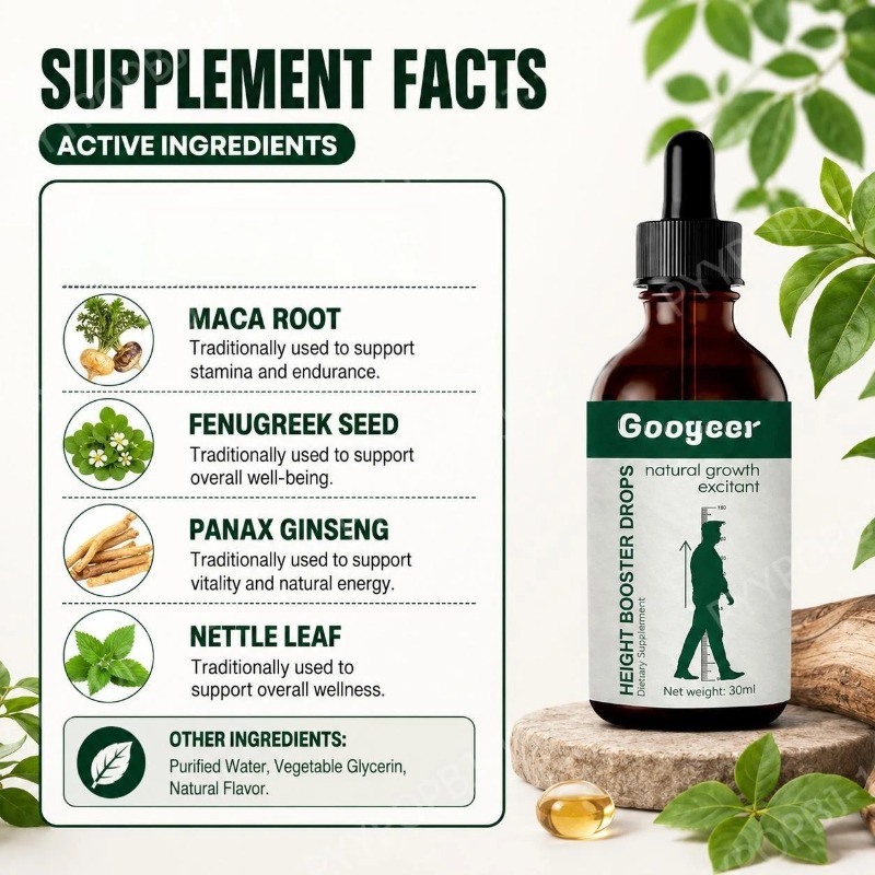 Googeer Vitamin D3 Calcium Cit - огляд і ціна Herbal Wellness Blend