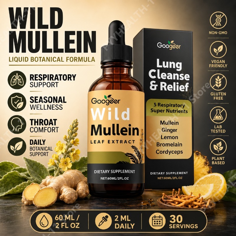 Mullein Liquid Drops Herbal Bl - огляд і ціна Herbal Wellness Blend