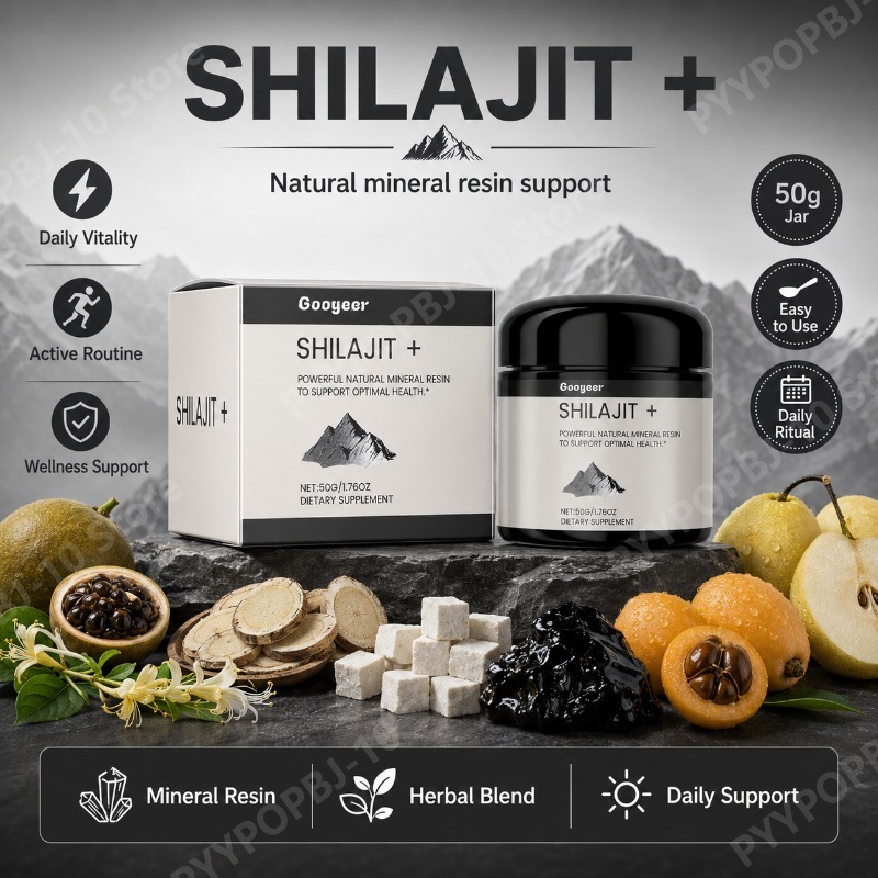 Shilajit+ Natural Mineral Resi - огляд і ціна Herbal Wellness Blend
