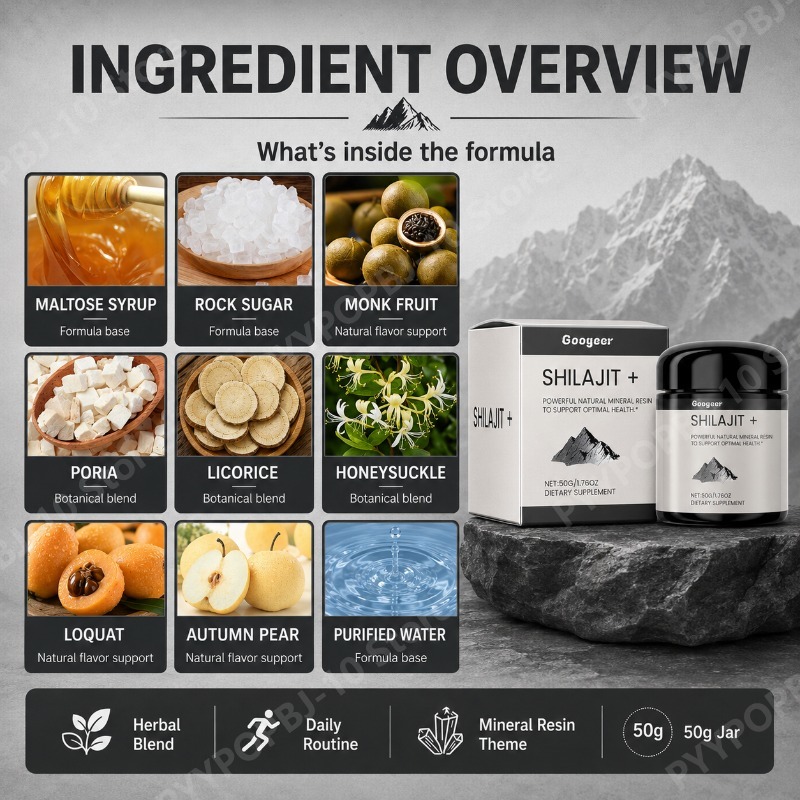 Shilajit+ Natural Mineral Resi - огляд і ціна Herbal Wellness Blend
