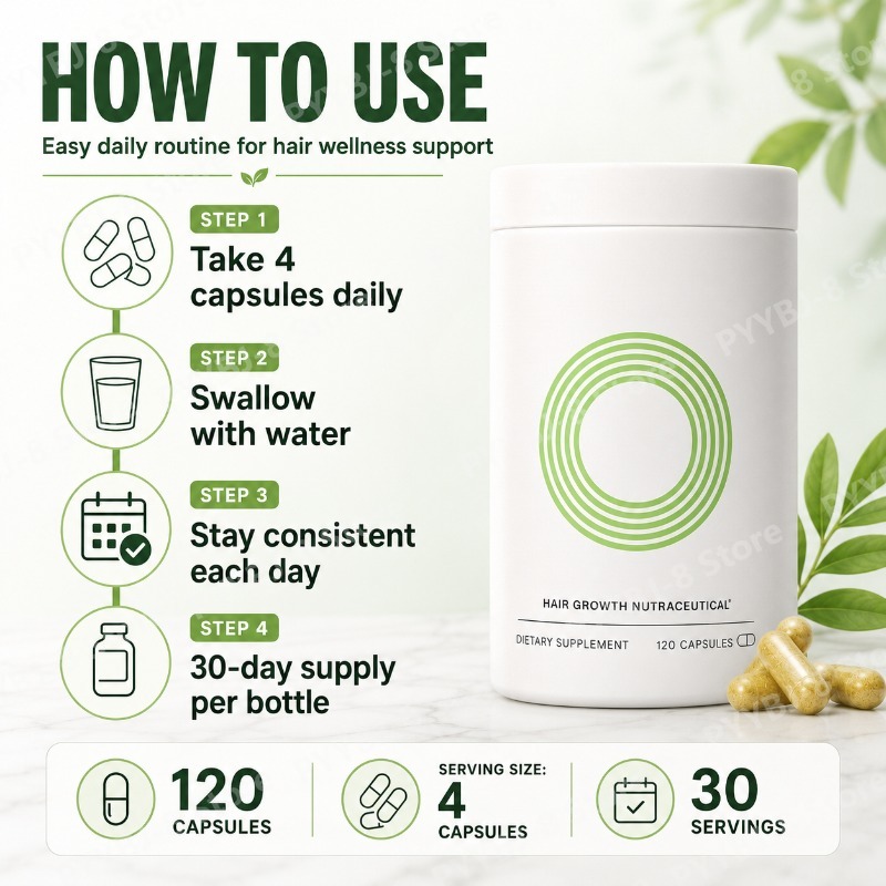 120 Count Women Hair Wellness  - огляд і ціна Herbal Wellness For You