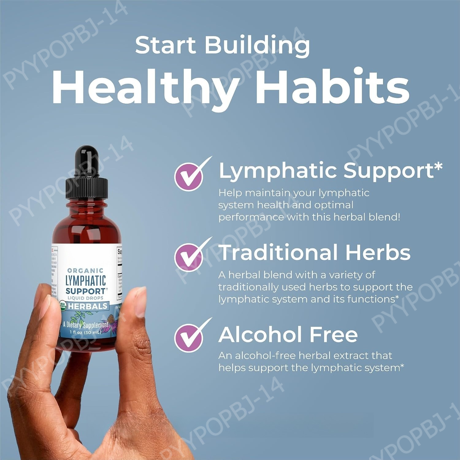 Organic Herbal Liquid Extract  - огляд і ціна Herbal Wellness Blend