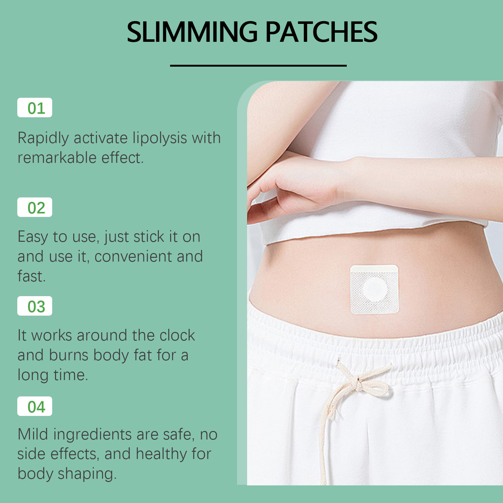 Ximonth Body Shaping Patches I - огляд і ціна Herbal Wellness For You